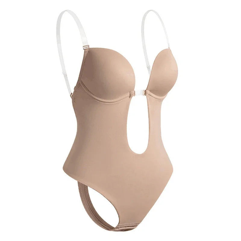 Damen Body Offener Rücken Mit Spitze Elegant