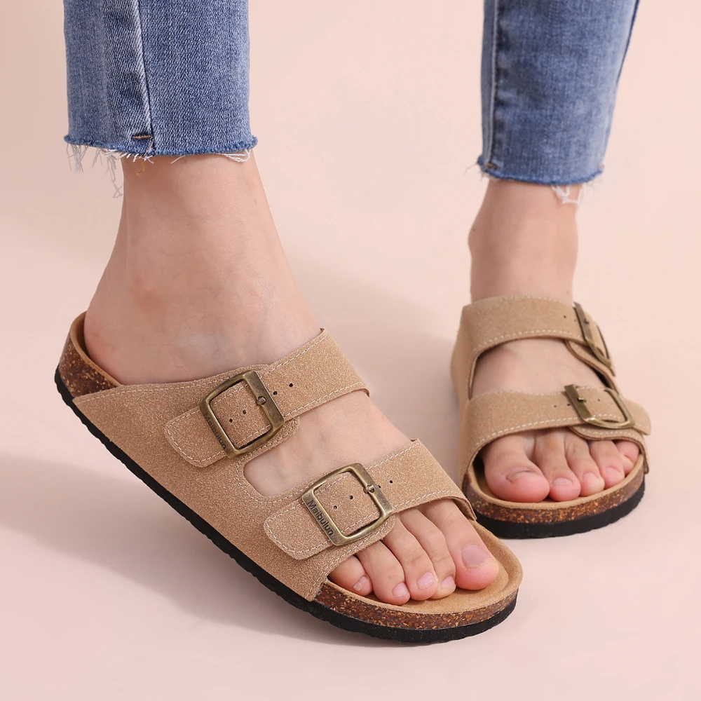 Wolff™ – Damen Sandalen mit Kork-Fußbett für Bequemlichkeit und Stil-3
