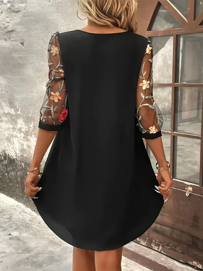 Sharina™ – Elegantes Frauenkleid für Formelle Anlässe mit Fließendem Design-4