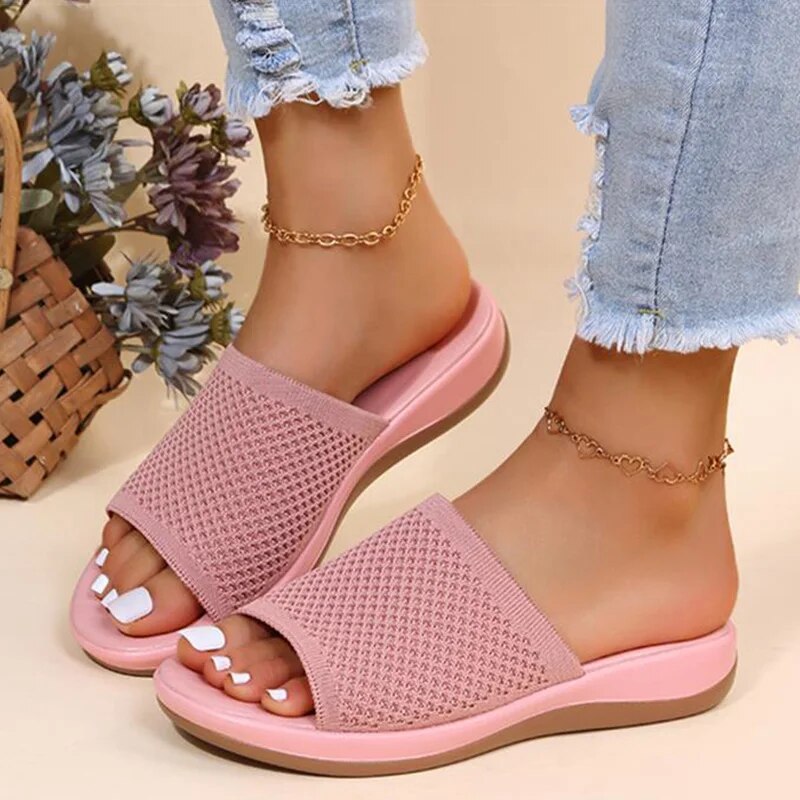LuxAura™ – Damen Sandalen mit Atmungsaktivem Mesh für Komfort und Stil-2
