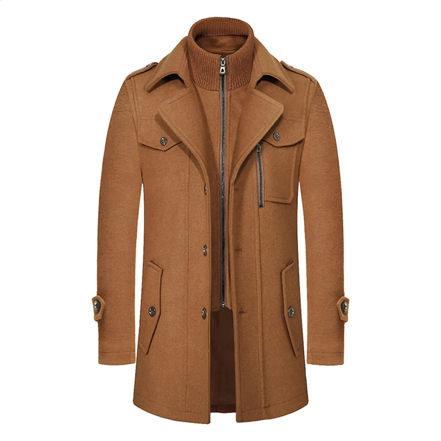PrestigeCoat™ – Eleganter Herren Wintermantel mit Premium-Wärmeisolierung