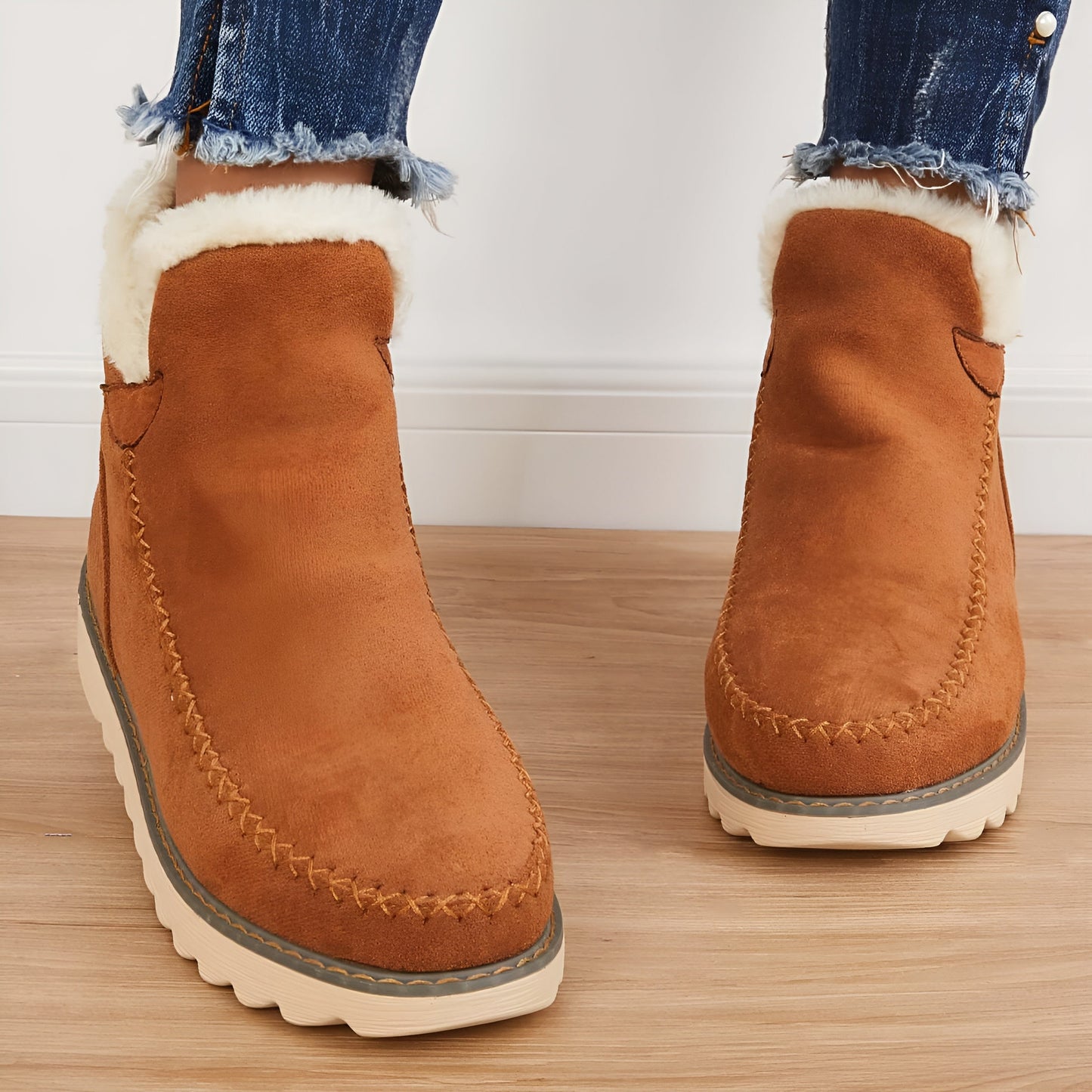 FrostCura™ – Orthopädische Winterstiefel Damen mit Warmem Futter
