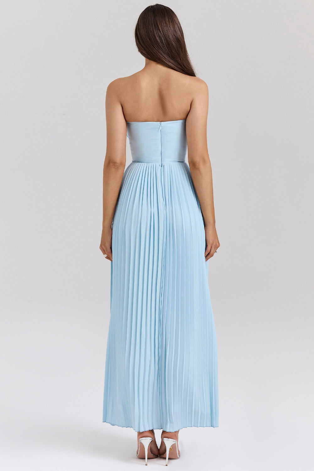 Larissa™ – Damen Sommerkleid mit Eleganten Corsé-Design & Faltenrock 4