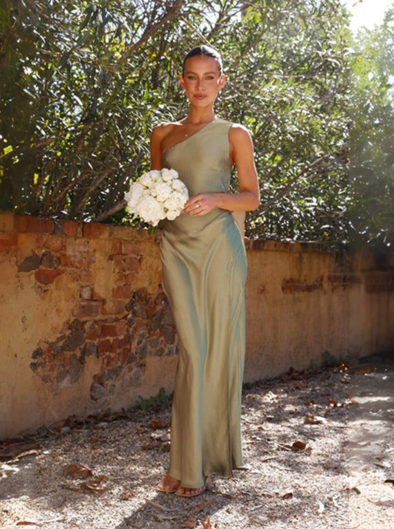 Delphine™ – Frauenkleid mit Asymmetrischem Schlitz Elegantes Design & Komfort-4
