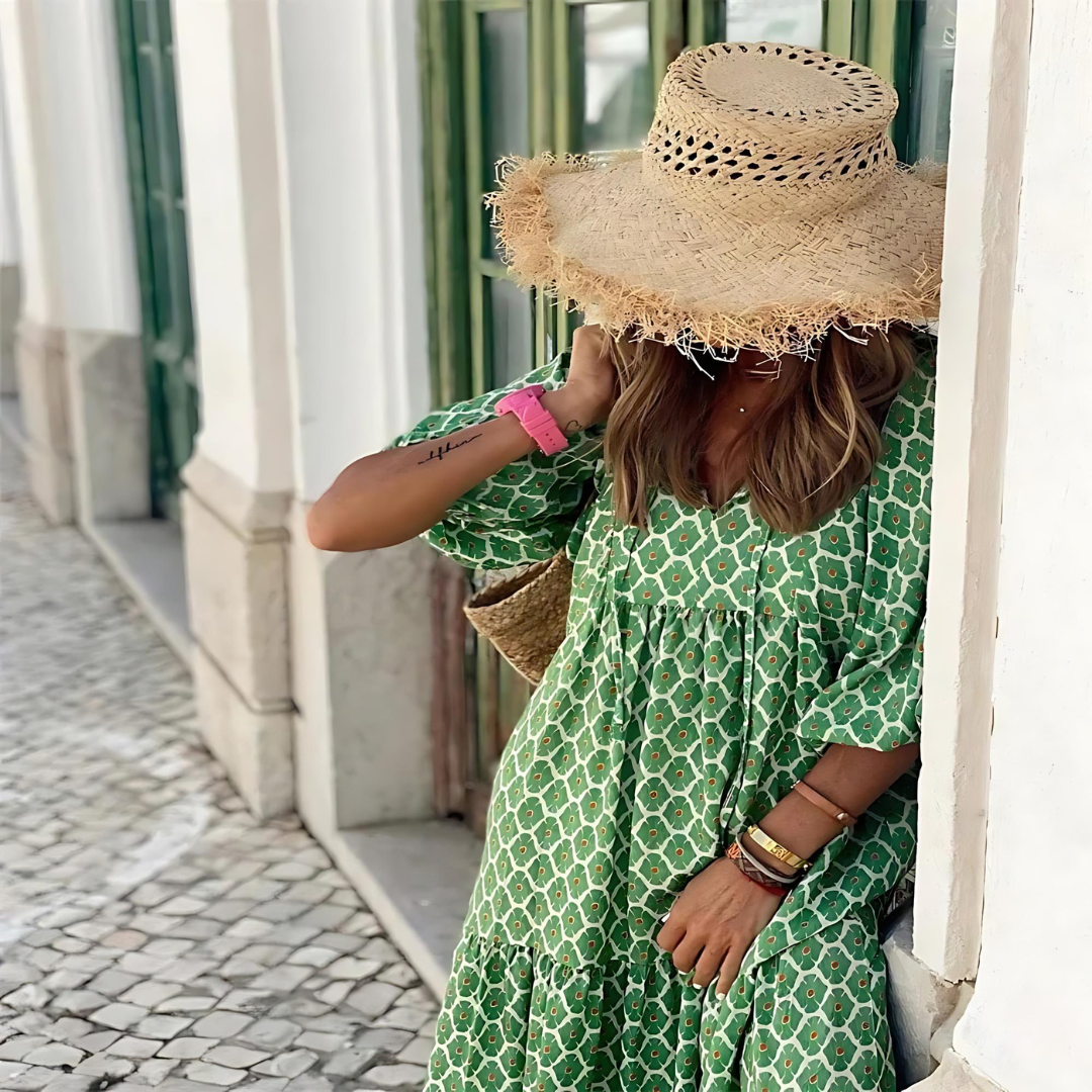 BohoChic™ – Damen Maxi Kleid Leicht & Atmungsaktiv für Sommerausflüge-4
