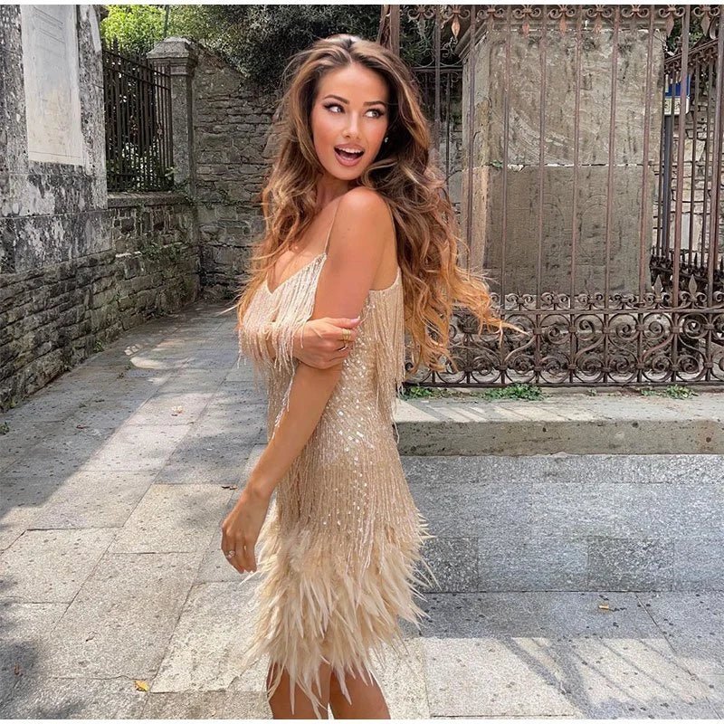 Samba™ – Damen Cocktailkleid Schwarz mit Struktur für Festliche Anlässe-6