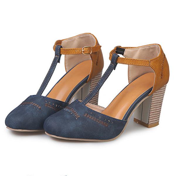 VintageElegance™ – Damen High Heels Schwarz mit Bequemem Design und Stil-6