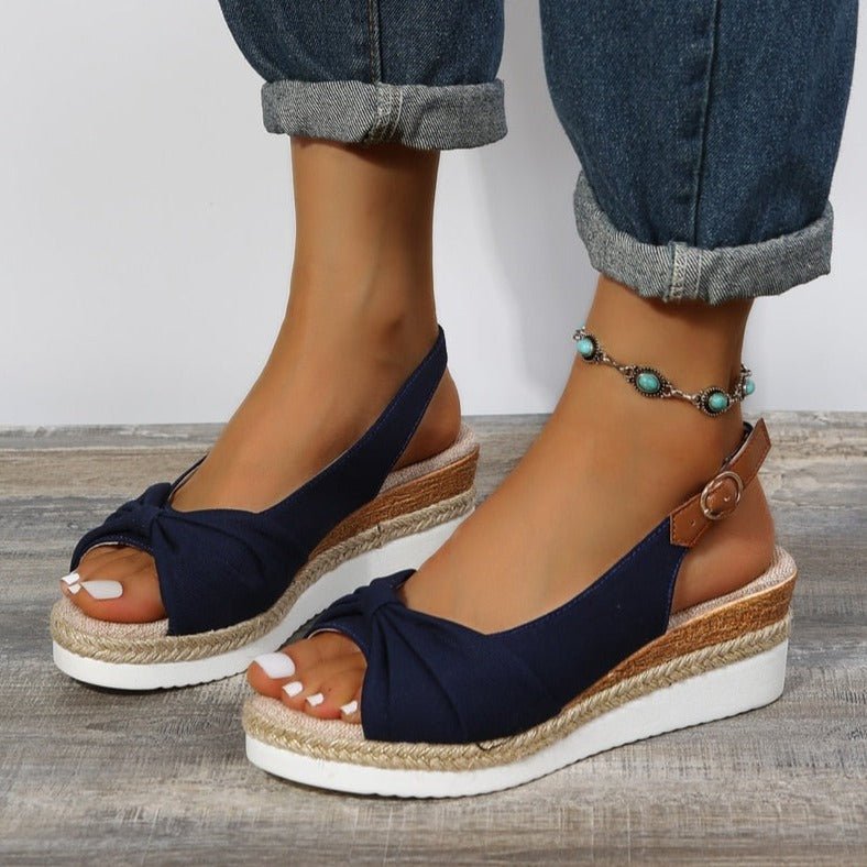 SoleSavvy™ – Damen Plateau-Sandalen mit Rutschfester Sohle und Stil 5