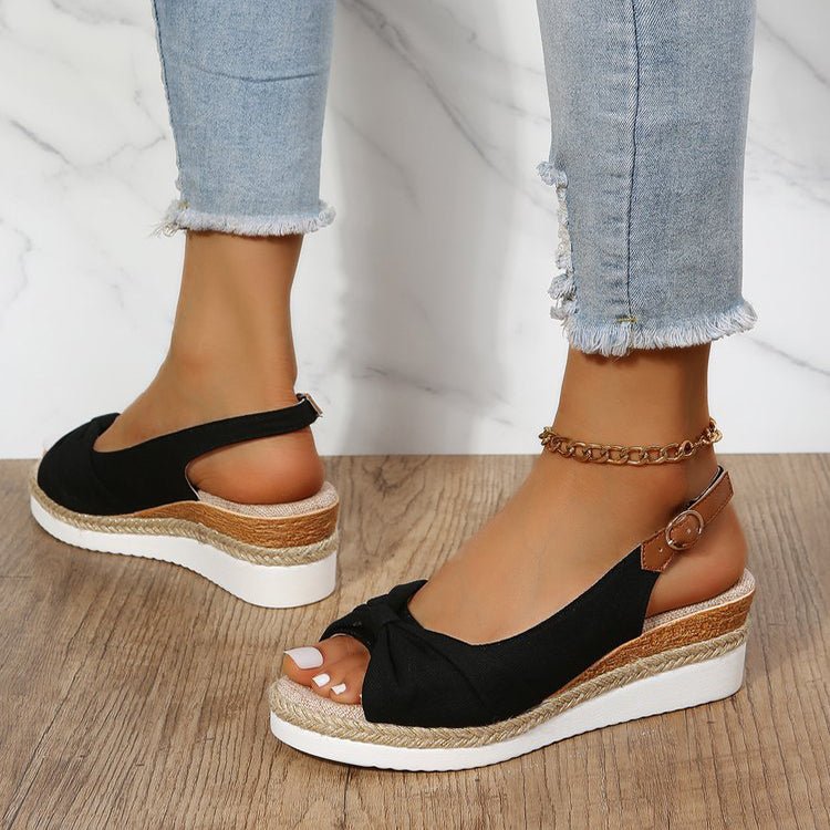 SoleSavvy™ – Damen Plateau-Sandalen mit Rutschfester Sohle und Stil 3