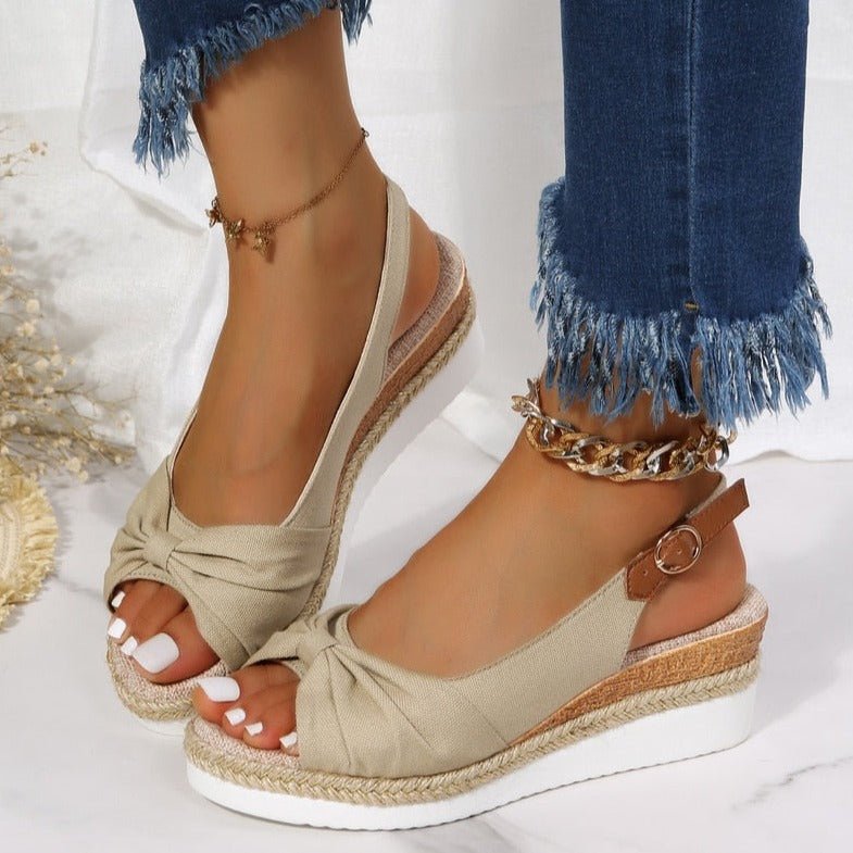 SoleSavvy™ – Damen Plateau-Sandalen mit Rutschfester Sohle und Stil 4