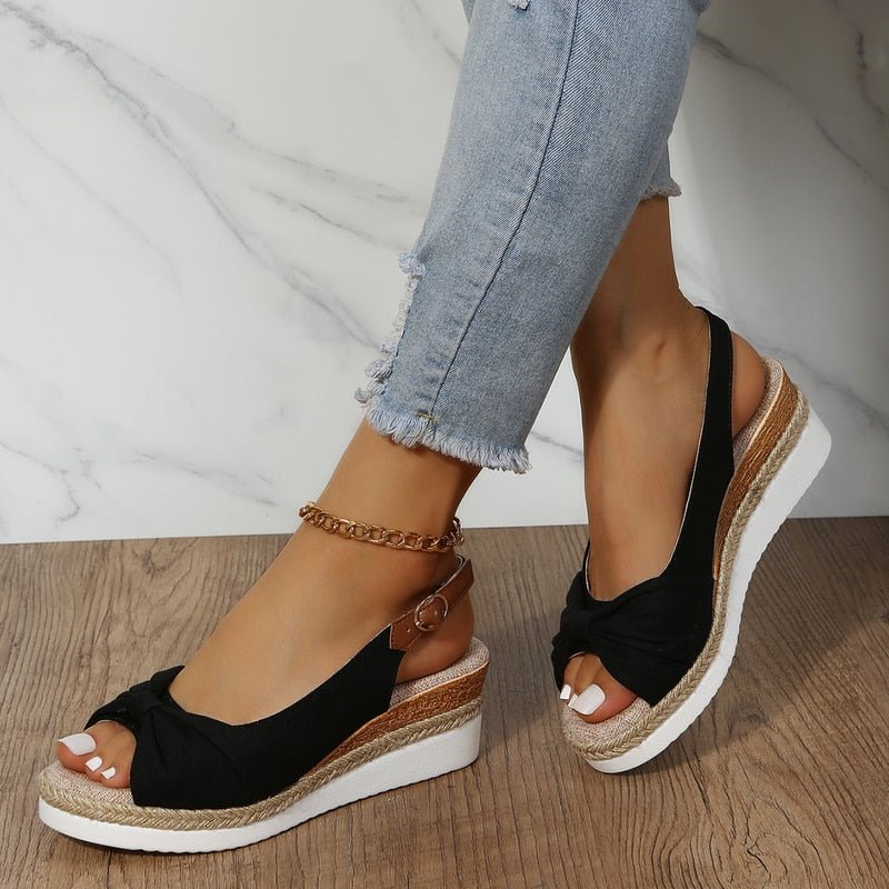 SoleSavvy™ – Damen Plateau-Sandalen mit Rutschfester Sohle und Stil 2