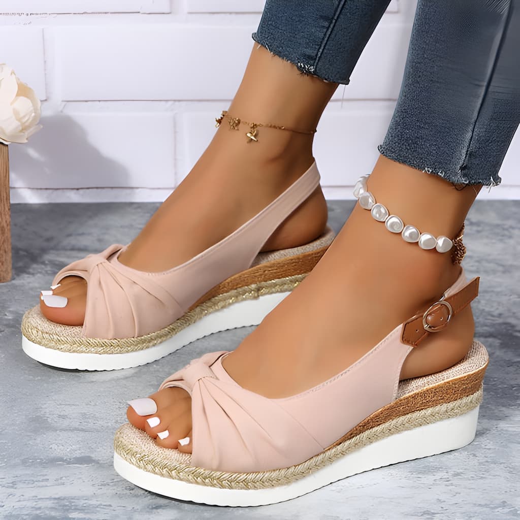 SoleSavvy™ – Damen Plateau-Sandalen mit Rutschfester Sohle und Stil 6