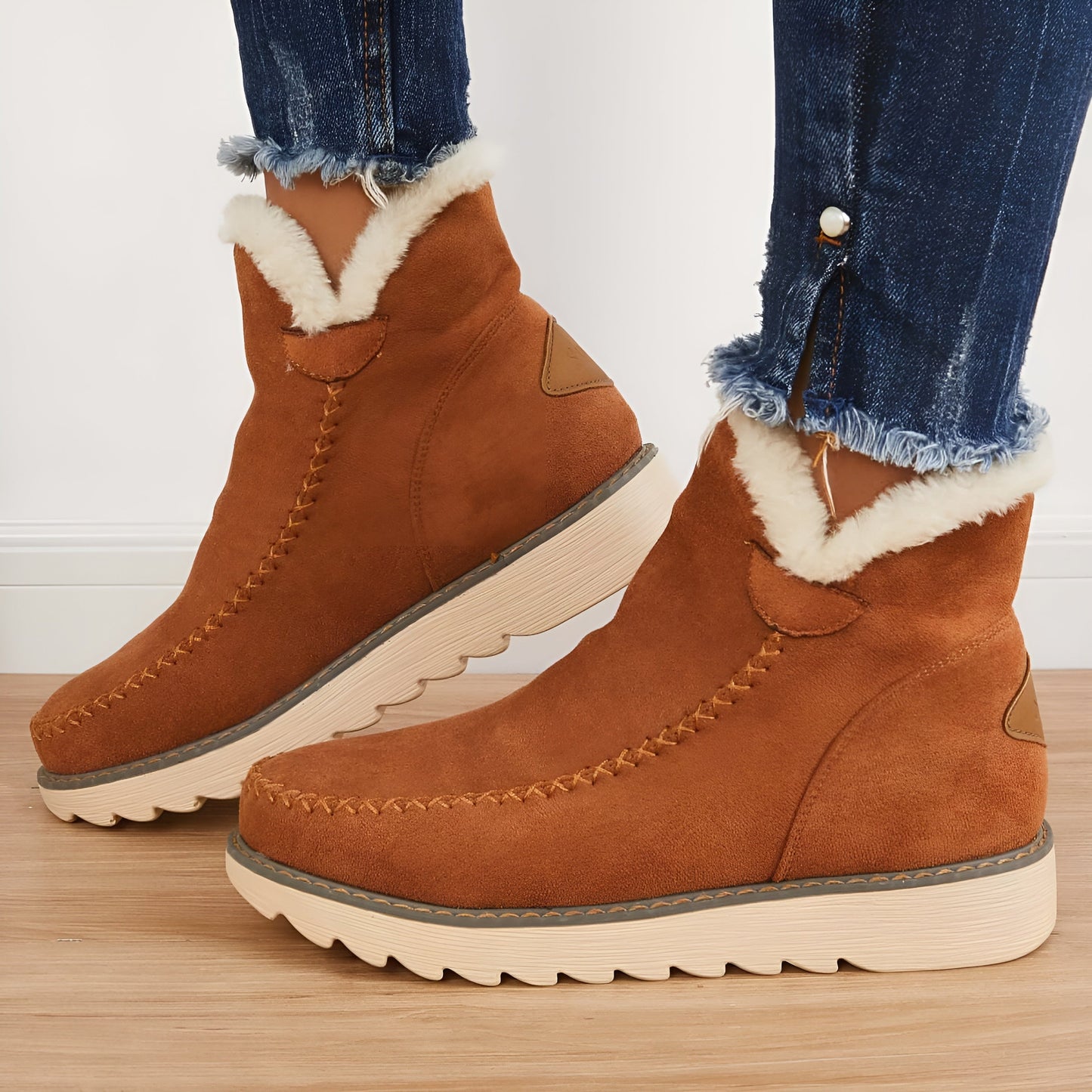 FrostCura™ – Orthopädische Winterstiefel Damen mit Warmem Futter