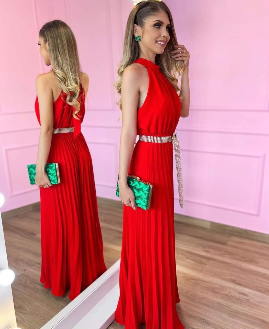 Sommer Jumpsuit Plissee Leicht Modern