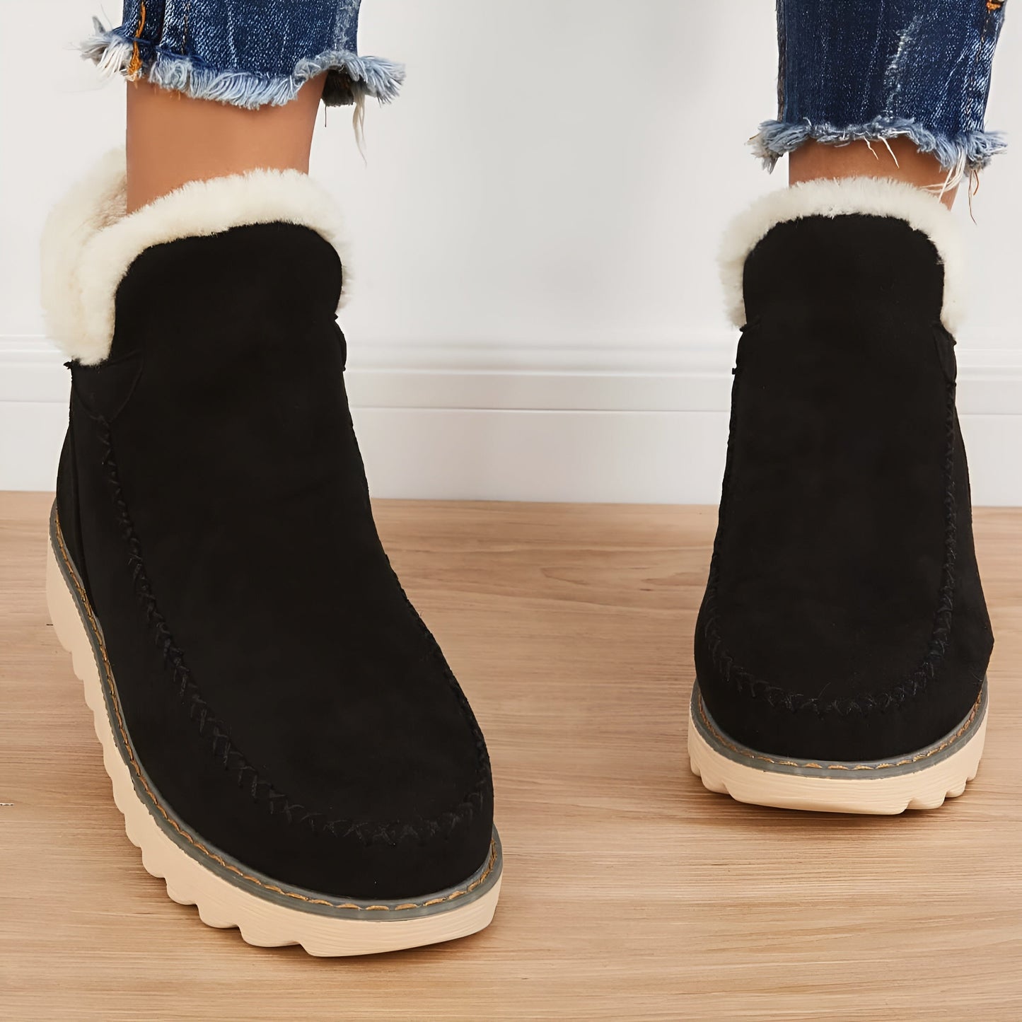 FrostCura™ – Orthopädische Winterstiefel Damen mit Warmem Futter