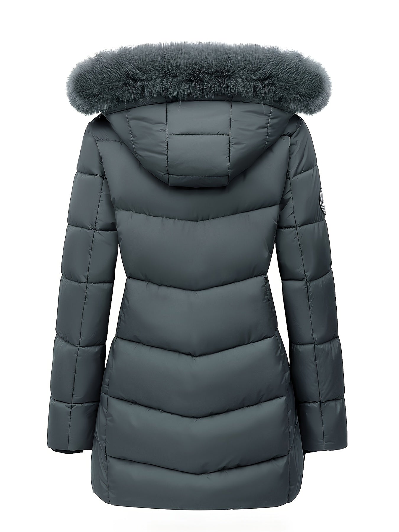 Winterjacke Damen Gepuffert Warm Isoliert
