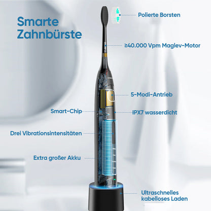 Elektrische Zahnbürste Erwachsene mit Timer