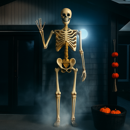 Riesige Halloween Skelett Dekoration Außen