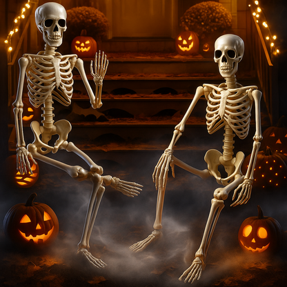 Riesige Halloween Skelett Dekoration Außen