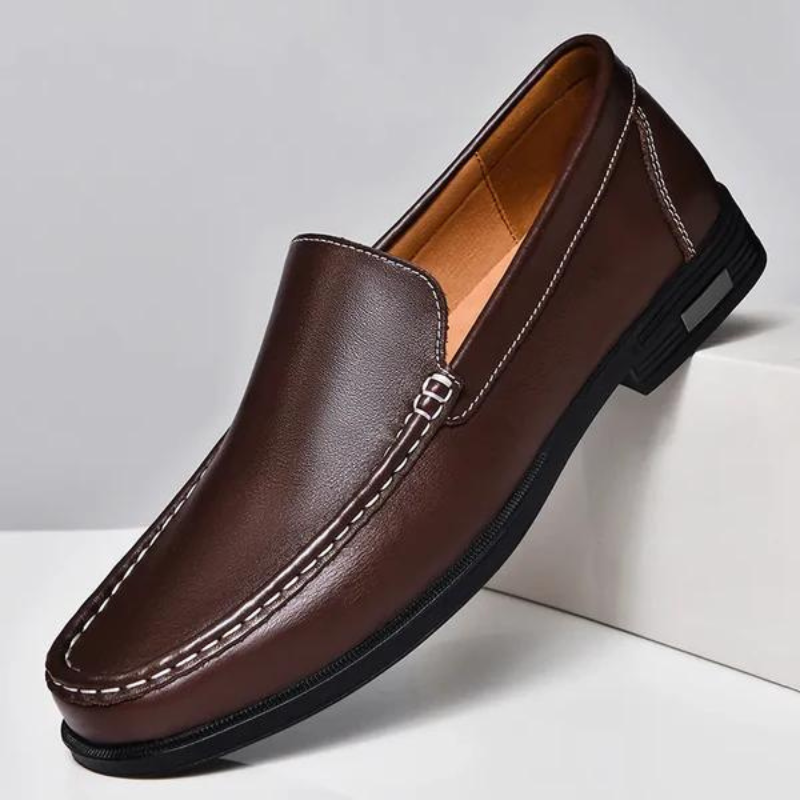 Lederslipper Italienisch Echtes Leder Emilio