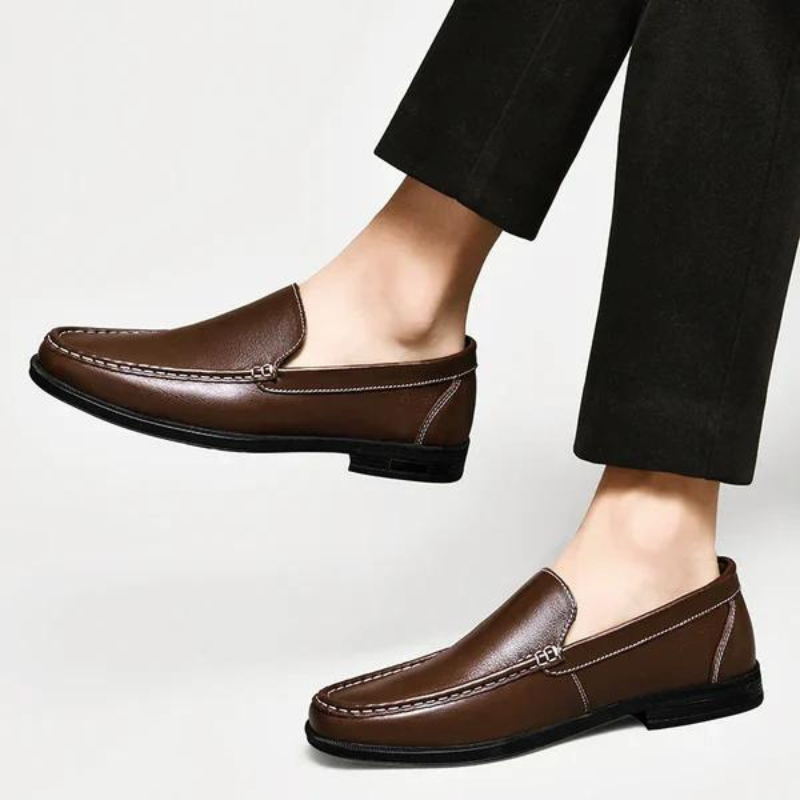 Lederslipper Italienisch Echtes Leder Emilio