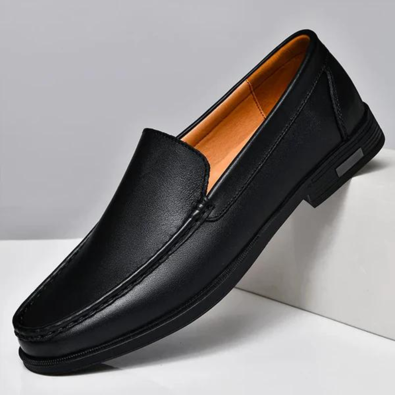 Lederslipper Italienisch Echtes Leder Emilio