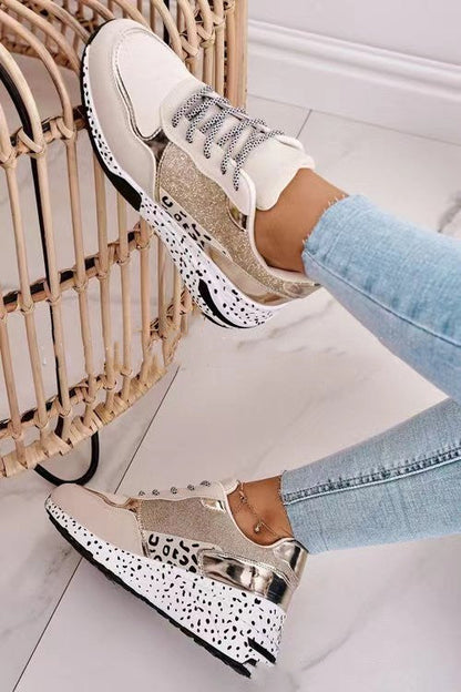 GlamStep™ – Damen Sneakers mit Bequemer Plattform und Modischem Design 5