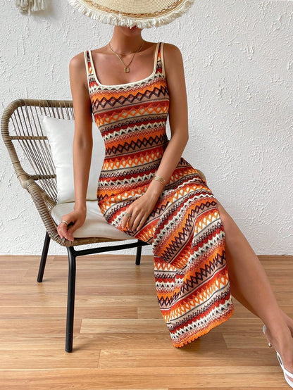 Boho Strandkleid Ibiza Stil Sommerkleid