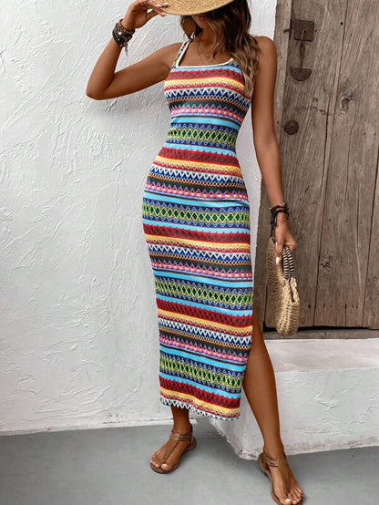 Boho Strandkleid Ibiza Stil Sommerkleid