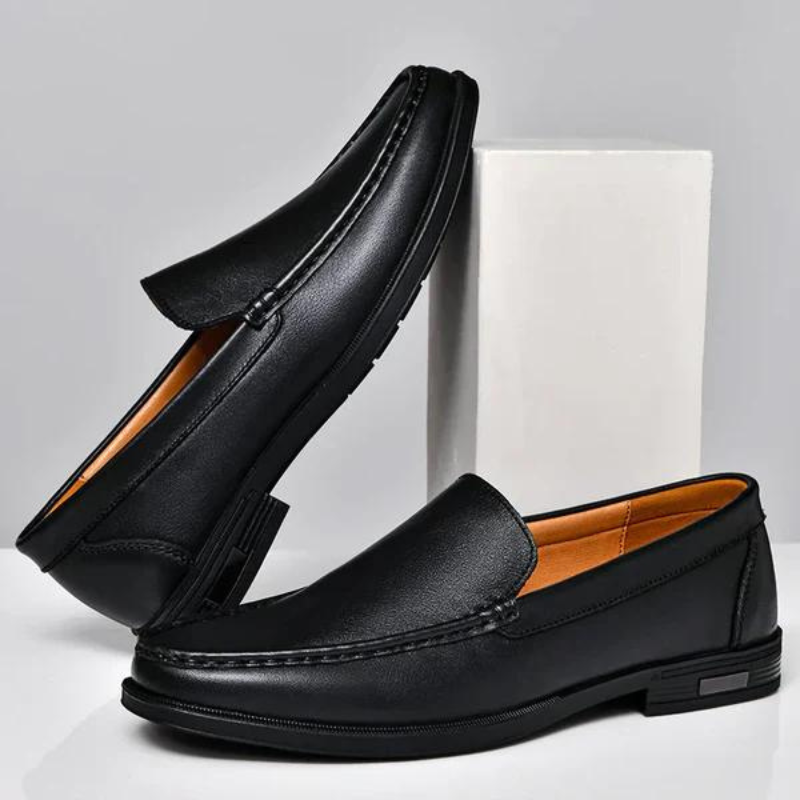 Lederslipper Italienisch Echtes Leder Emilio