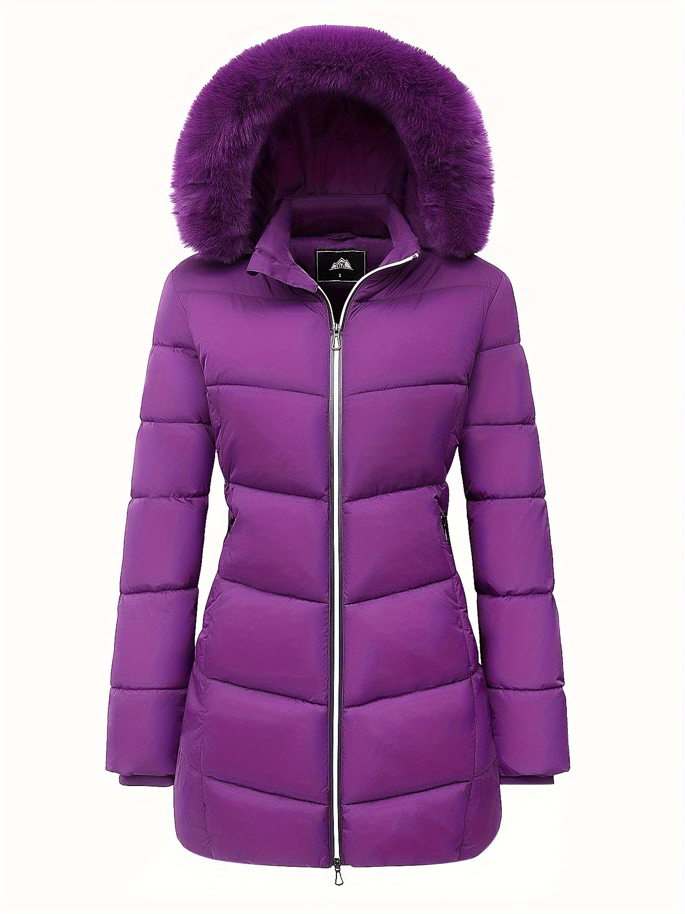 Winterjacke Damen Gepuffert Warm Isoliert