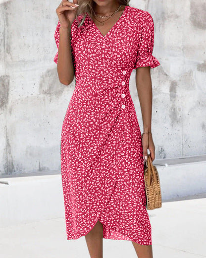 Variant image for Ginny™ – Damen Kleid mit V-Ausschnitt Eleganter Stil & Bequeme Passform-19