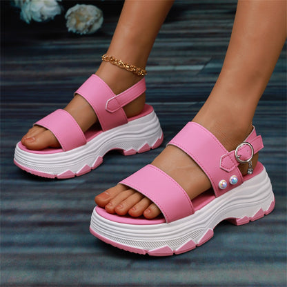 SportyStep™ – Damen Sandalen mit Doppelstrap für Bequemen Halt 6