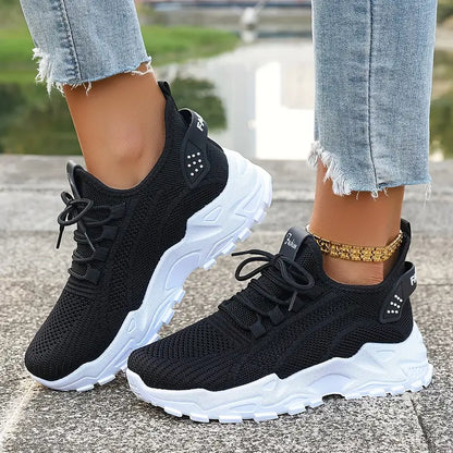 Damen Laufschuhe Leicht Bequem Atmungsaktiv