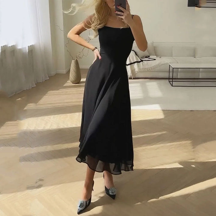 EleganceWear™ – Damen Abendkleid Ärmellos mit Zeitloser Eleganz-2