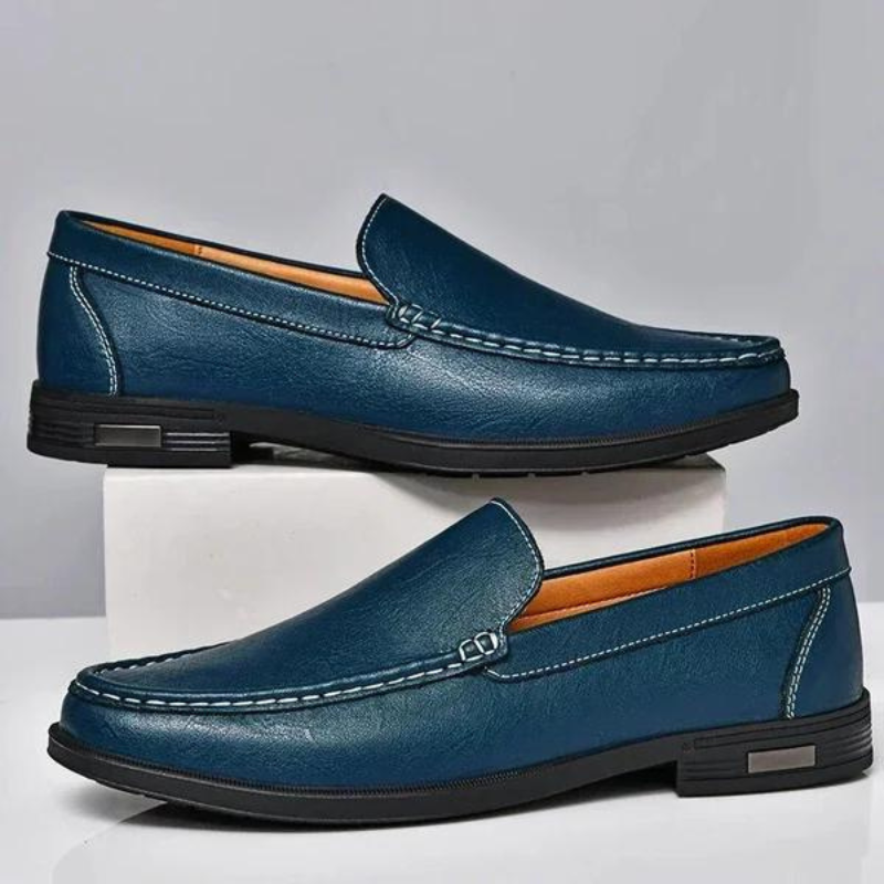 Lederslipper Italienisch Echtes Leder Emilio - Elarova
