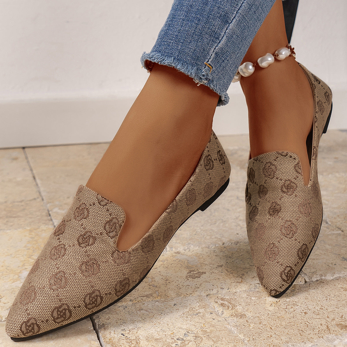 RoseFlair™ – Damen Flats mit Blumenmuster Bequem & Atmungsaktiv 2