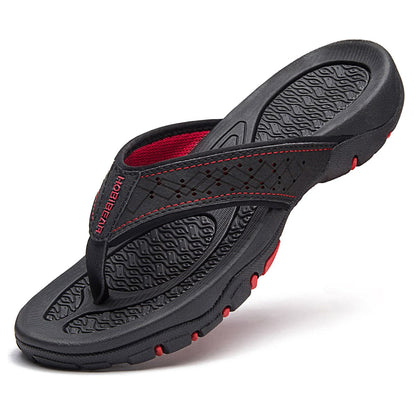 Herren Slipper Bequem Sommerlich Leicht
