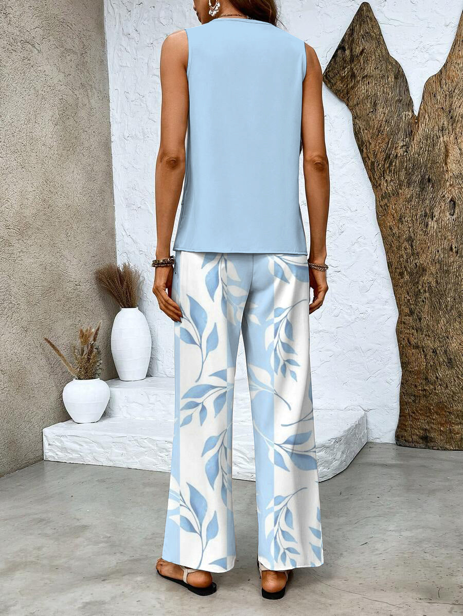 ChicStyle™ – Damen Anzug Set mit Ärmellosem Top und Bequemer Hose 3