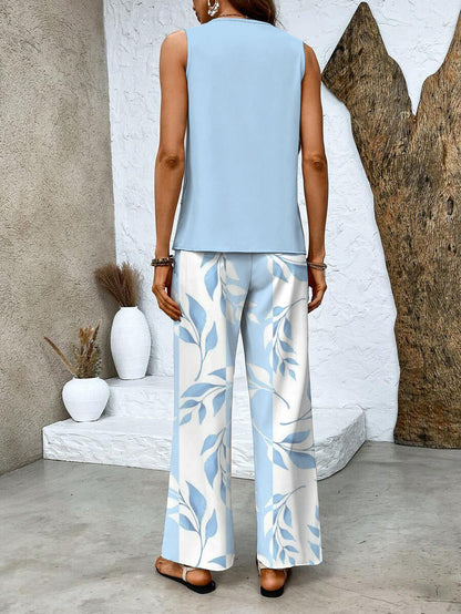 ChicStyle™ – Damen Anzug Set mit Ärmellosem Top und Bequemer Hose 3