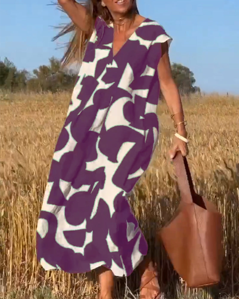 Variant image for Camillechic™ – Damen Kleid Hochzeitsgast Mit Elegantem V-Ausschnitt & Atmungsaktivem Stoff-31