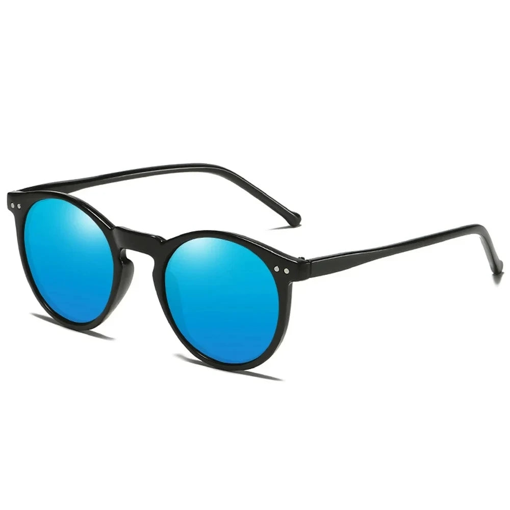 Retro Sonnenbrille Runde Vintage Style - Elarova