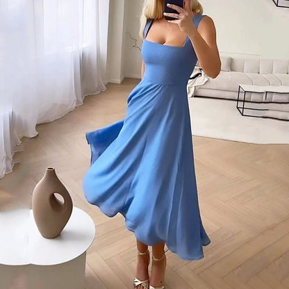 EleganceWear™ – Damen Abendkleid Ärmellos mit Zeitloser Eleganz-3