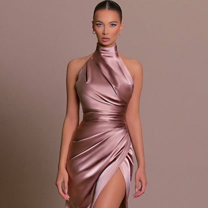 VeraLuxe™ – Kleid Damen Hochzeitsgast Ärmellos mit Eleganter Passform