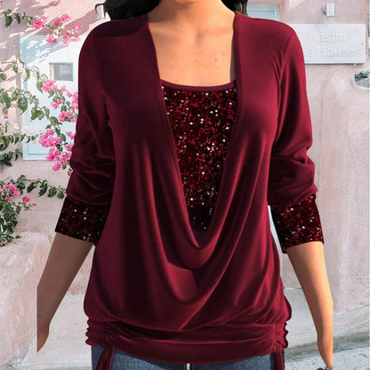 Damenbluse Elegant Trendig Sommer