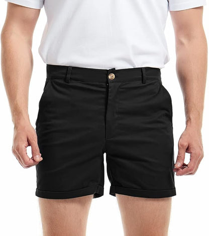 Herren Chino Shorts Bequem Sommer
