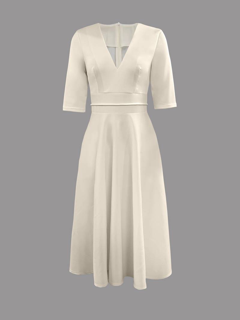 Faye™ – Damen Abendkleid im Retro-Stil mit Eleganter Trapez-Silhouette-6