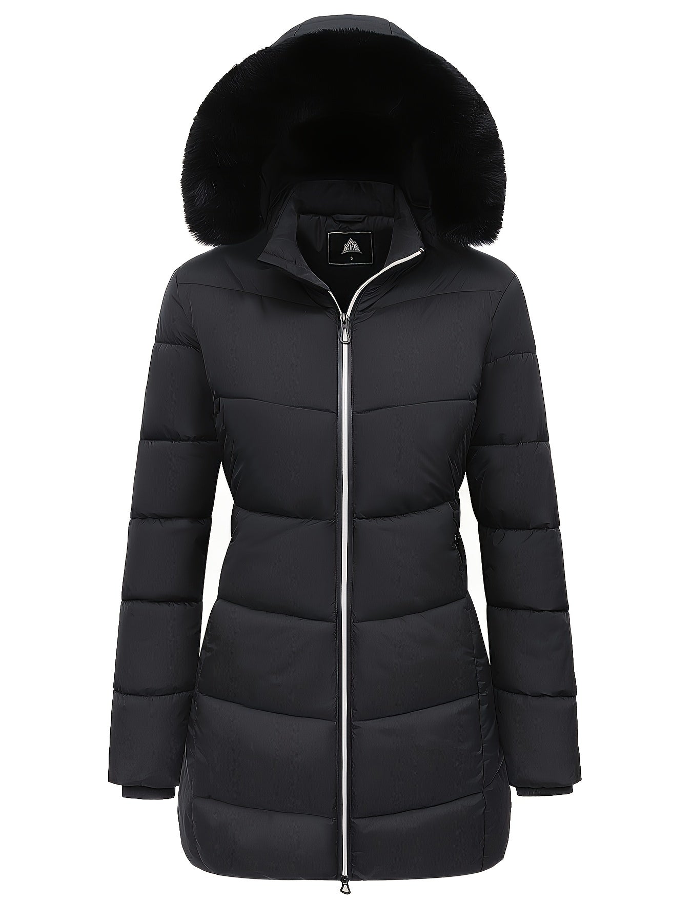 Winterjacke Damen Gepuffert Warm Isoliert