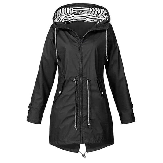 RainShield™ – Premium Wasserdichte Regenjacke für Damen