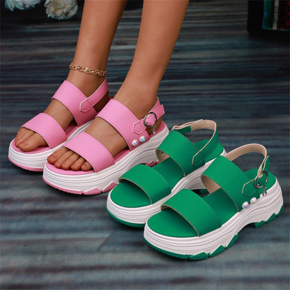 SportyStep™ – Damen Sandalen mit Doppelstrap für Bequemen Halt 2